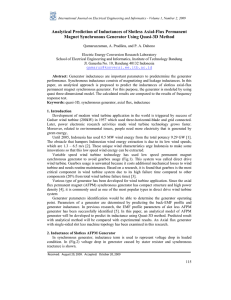 Analytical Prediction of Inductances of Slotless Axial