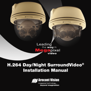 Arecont Vision H.264 Day/Night SurroundVideo - Surveillance