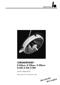 chromophare® d 650 , d 530 , d 500 d 650, d 530, d 500