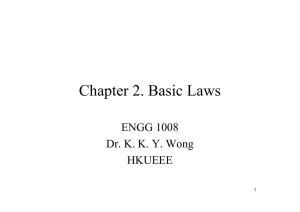 Chapter 2. Basic Laws
