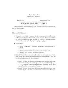 wun2k for lecture 2 - Duke Physics