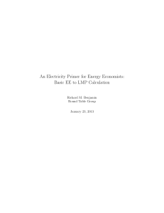 An Electricity Primer for Energy Economists: Basic - Econ