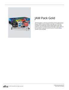JAM Pack Gold