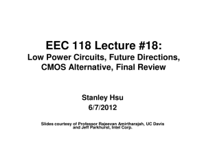 EEC 118 Lecture #18:
