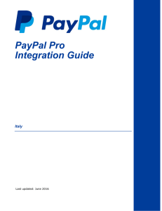 PayPal Pro Integration Guide