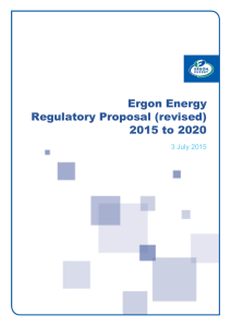 Revised Regulatory Proposal - Australian Energy Regulator