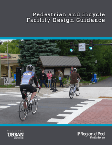 Pedestrian and Bicycle Facility Design Guidance