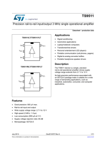 TS9511 - STMicroelectronics