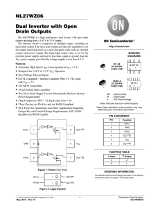 Dual Inverter with Open Drain Outputs