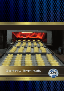Battery Terminals - Automotive Components Limited