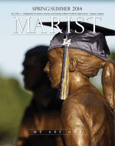 spring/summer 2014 - Marist Catholic High School