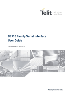 Telit_DE910_Family_Serial_Interface_User_Guide_r0