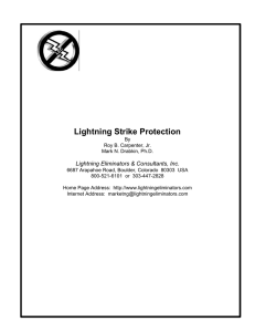Lightning Strike Protection