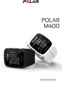 Polar M400 User Manual