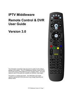 iptv user guide - 092012011