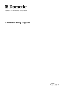 Dometic Air Handler Wiring Diagrams Manual
