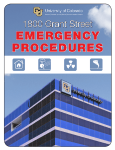 1800 Grant Street Emergency Procedures Document