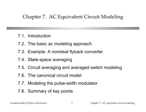 Chapter 7. AC Equivalent Circuit Modeling