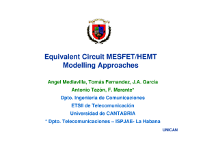 Equivalent Circuit MESFET/HEMT Modelling Approaches