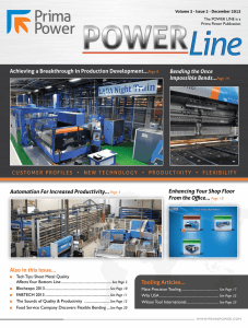 Tooling Articles... Also in this issue... Automation