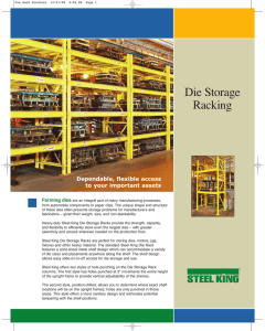 Die Storage Racking - Steel King Industries