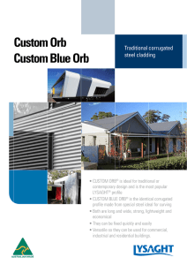 Custom Blue Orb Custom Orb