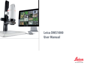 Leica DMS1000 User Manual