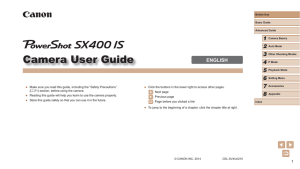 Camera User Guide