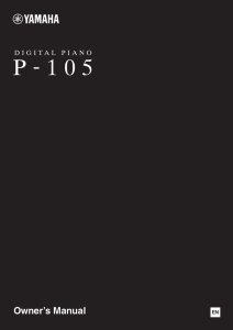 P-105 Owner`s Manual
