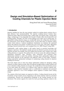 Design and Simulation-Based Optimization of Cooling