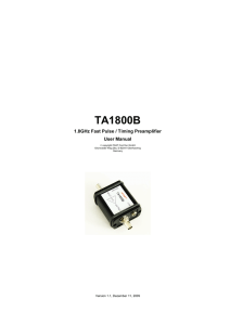 TA1800B - FAST ComTec