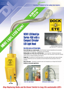 450 LED DOCK EYE - Materials Handling