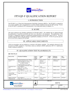 14482 a fp31qf-f qualification report
