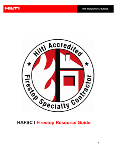 Firestop Resource Guide 2586.1kB
