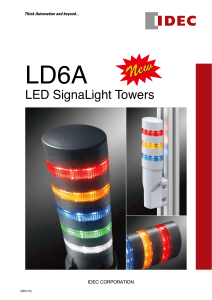 LED SignaLight Towers - Idec Elektrotechnik GmbH