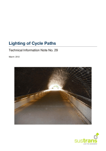 Lighting of Cycle Paths
