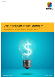 Understanding The Cost Of Electricity