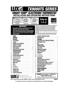 Page 2 - 3 - Lux Products