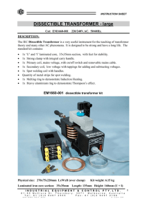 DISSECTIBLE TRANSFORMER - large