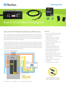 Branch Circuit Monitoring System