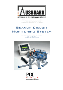 Branch Circuit Monitoring System