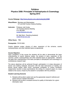 Course Syllabus - Physics at SMU