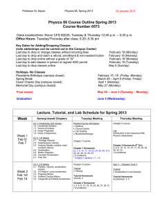 Physics 66 Course Outline S13 PDF