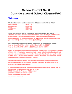 Consideration of School Closure – FAQ