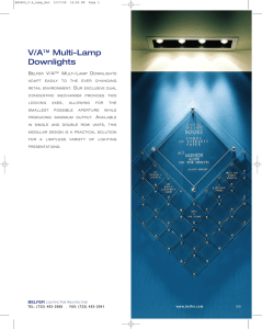 V/A™ Multi-Lamp Downlights