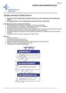 “Quality Learning for Quality Futures”
