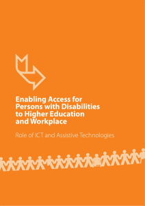 Enabling Access for Persons with Disabilities to Higher
