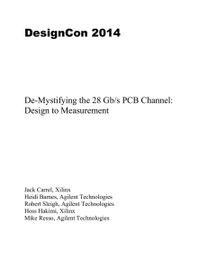 De-Mystifying the 28 Gb/s PCB Channel