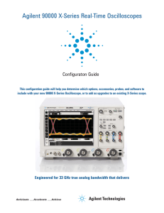 Agilent 90000 X-Series Real-Time Oscilloscopes