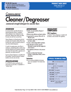 Cleaner/Degreaser